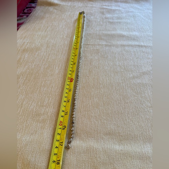 Sterling Silver 6mm Desert Pearl Style Necklace – Southwestern Pearl Style Beads - Picture 6 of 7